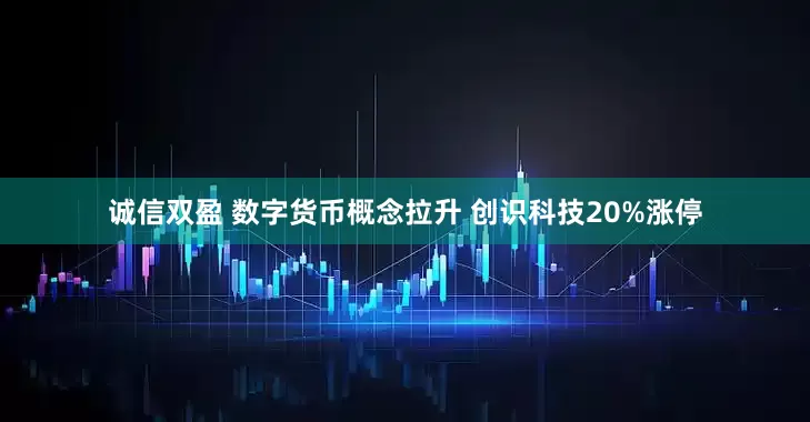 诚信双盈 数字货币概念拉升 创识科技20%涨停