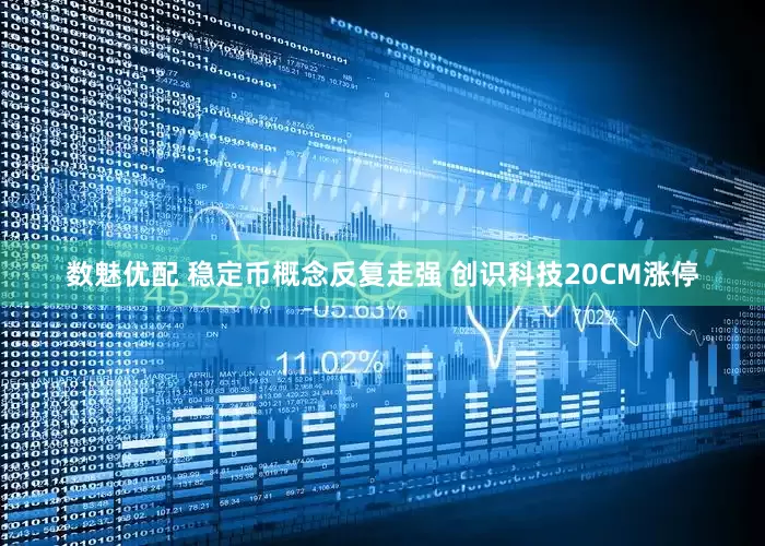 数魅优配 稳定币概念反复走强 创识科技20CM涨停