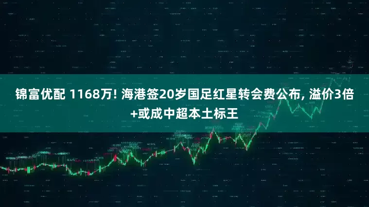 锦富优配 1168万! 海港签20岁国足红星转会费公布, 溢价3倍+或成中超本土标王