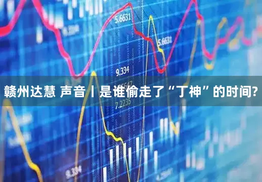 赣州达慧 声音丨是谁偷走了“丁神”的时间?